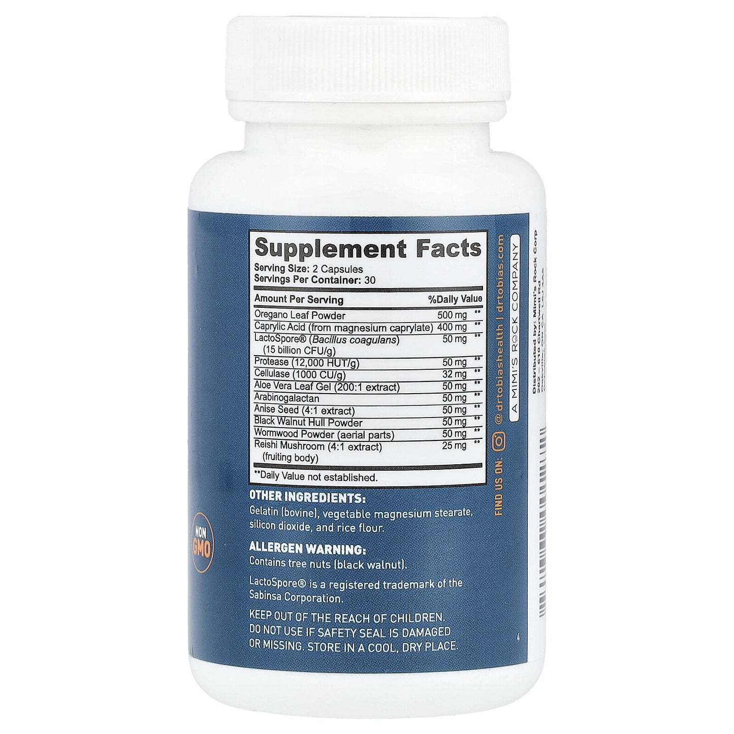 Candida Support, 60 Capsules